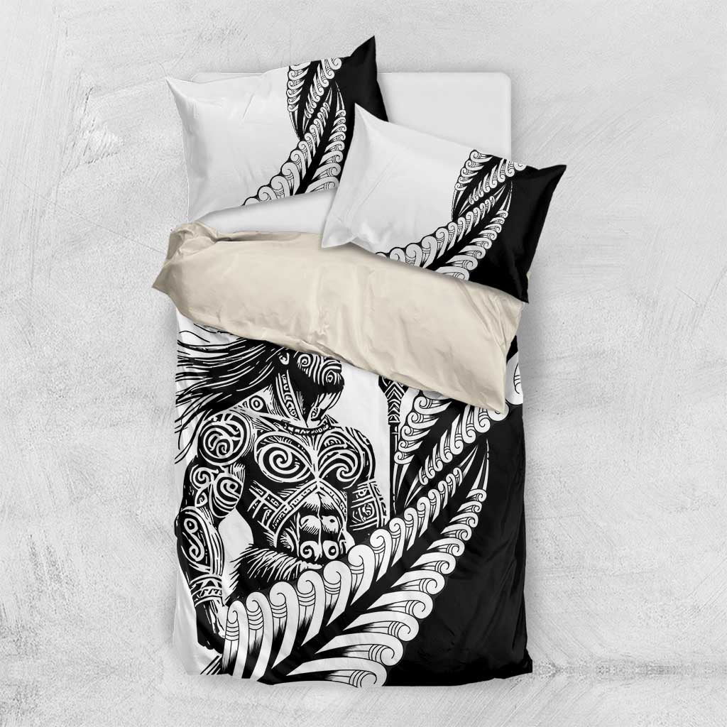 Koru Fern New Zealand Maori Tribal Warrior Bedding Set - Vibe Hoodie Shop