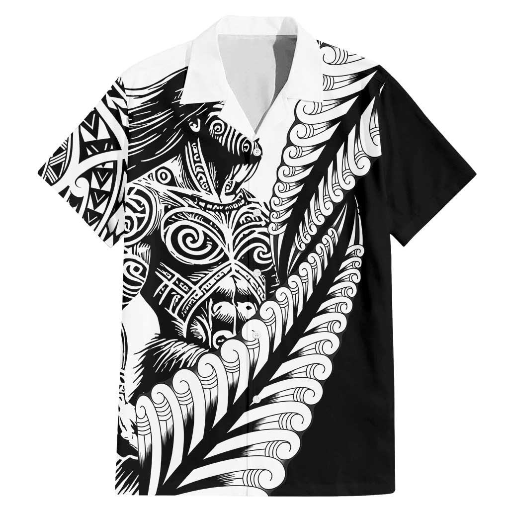 Koru Fern New Zealand Maori Tribal Warrior Family Matching Mermaid Dress and Hawaiian Shirt