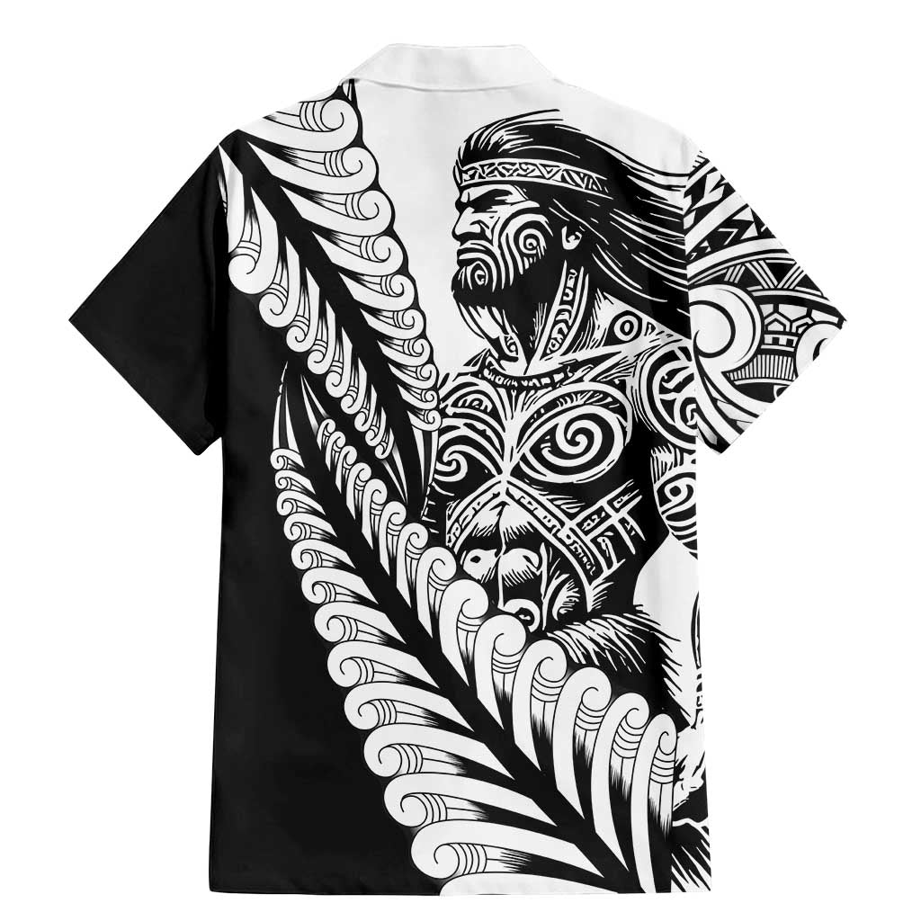 Koru Fern New Zealand Maori Tribal Warrior Family Matching Mermaid Dress and Hawaiian Shirt