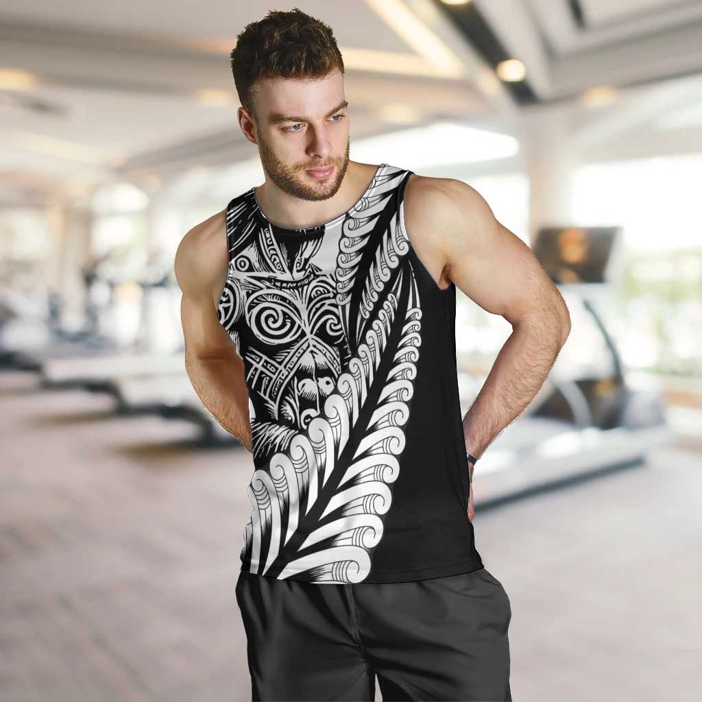 Koru Fern New Zealand Maori Tribal Warrior Men Tank Top - Vibe Hoodie Shop