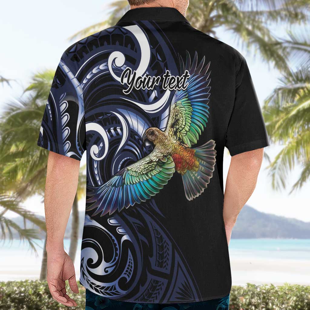 New Zealand Kea Bird Personalised Hawaiian Shirt Maori Tribal Koru Art - Vibe Hoodie Shop