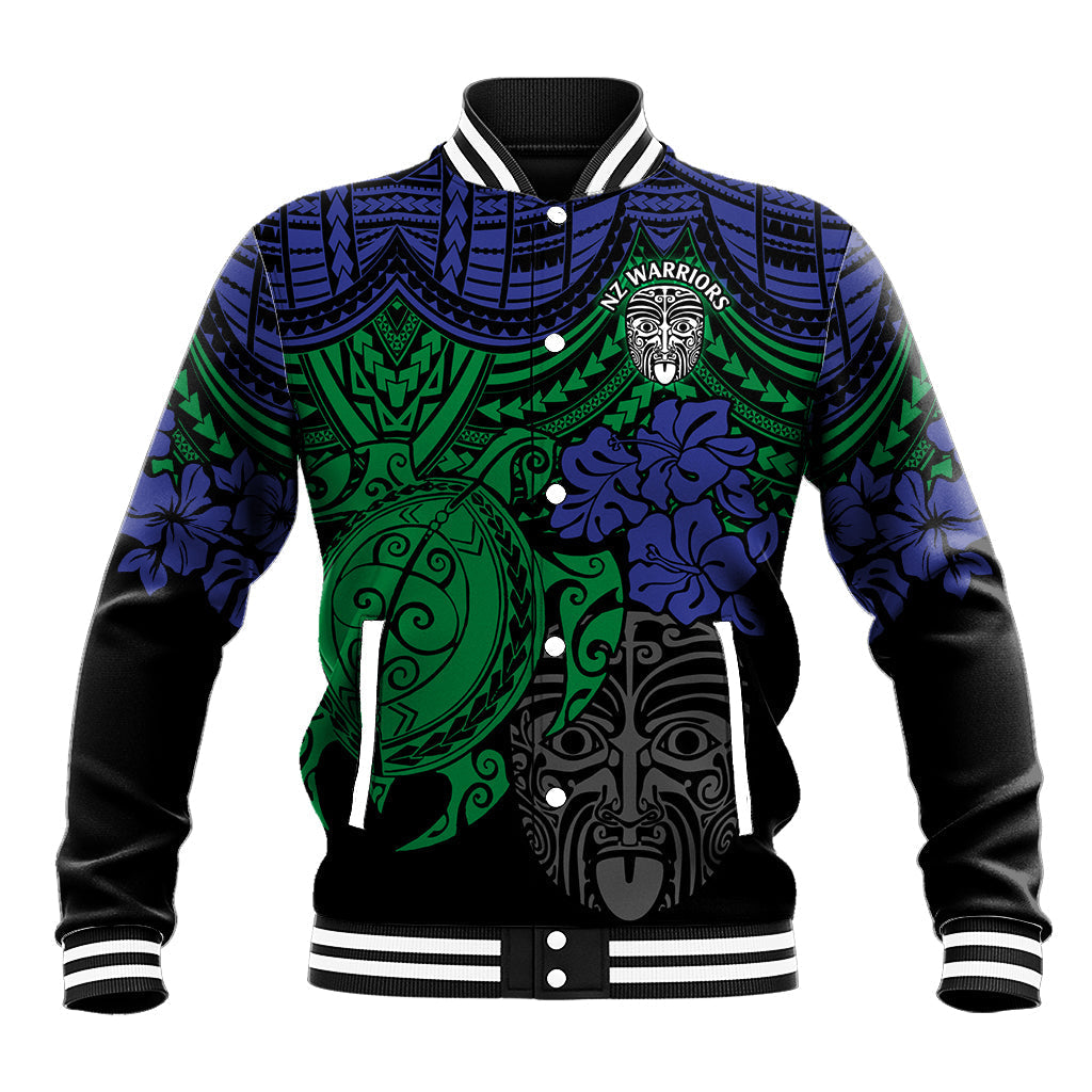 custom-new-zealand-warriors-rugby-baseball-jacket-hibiscus-and-turtle-with-polynesian-pattern