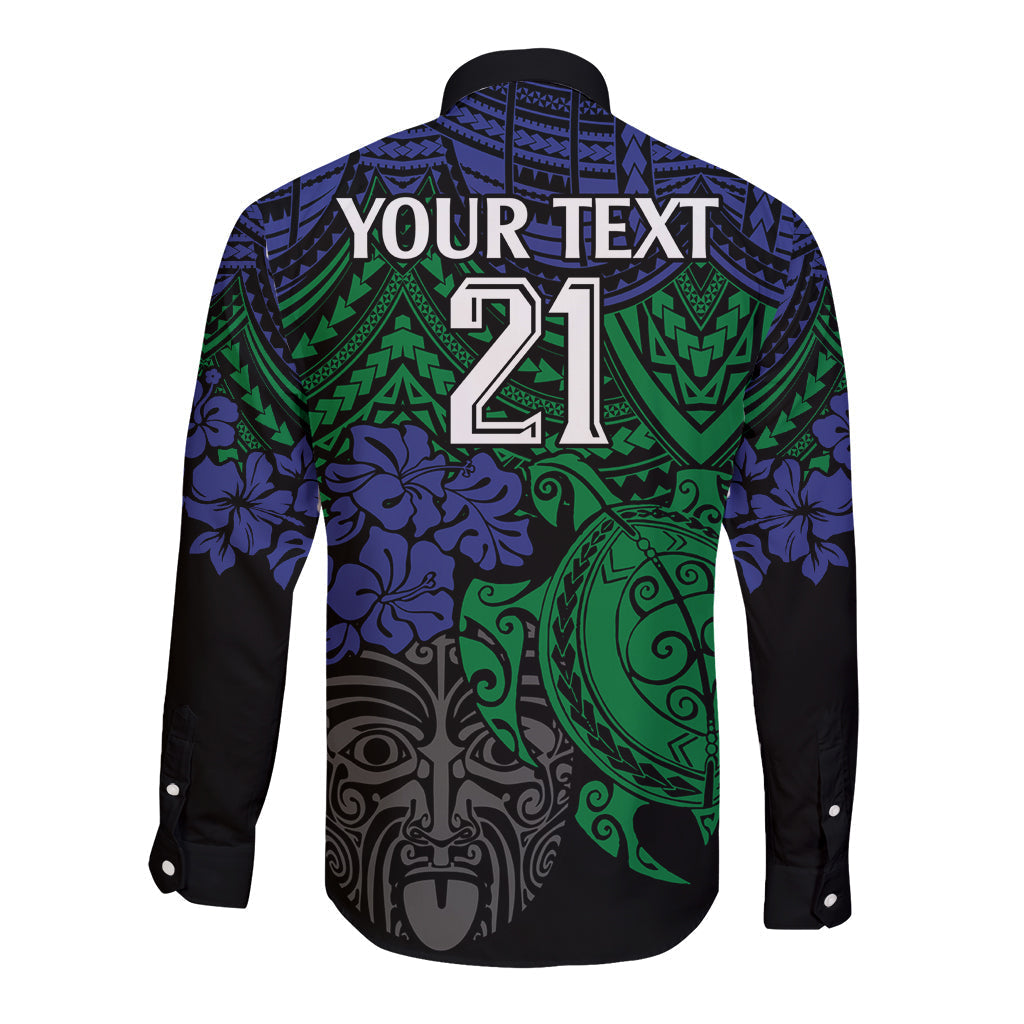custom-new-zealand-warriors-rugby-long-sleeve-button-shirt-hibiscus-and-turtle-with-polynesian-pattern