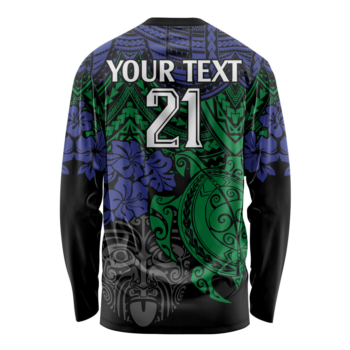 custom-new-zealand-warriors-rugby-long-sleeve-shirt-hibiscus-and-turtle-with-polynesian-pattern