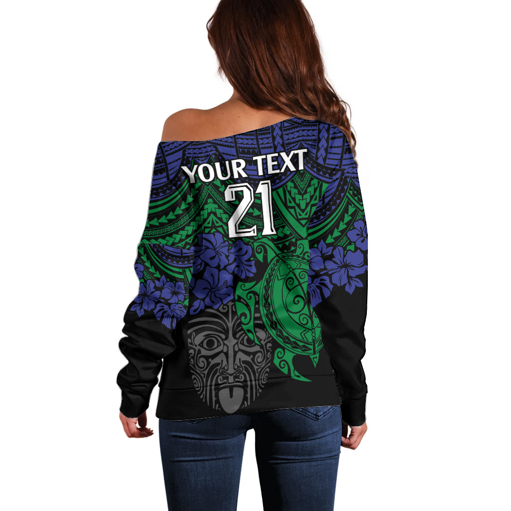 custom-new-zealand-warriors-rugby-off-shoulder-sweater-hibiscus-and-turtle-with-polynesian-pattern