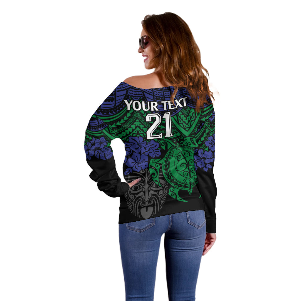 custom-new-zealand-warriors-rugby-off-shoulder-sweater-hibiscus-and-turtle-with-polynesian-pattern