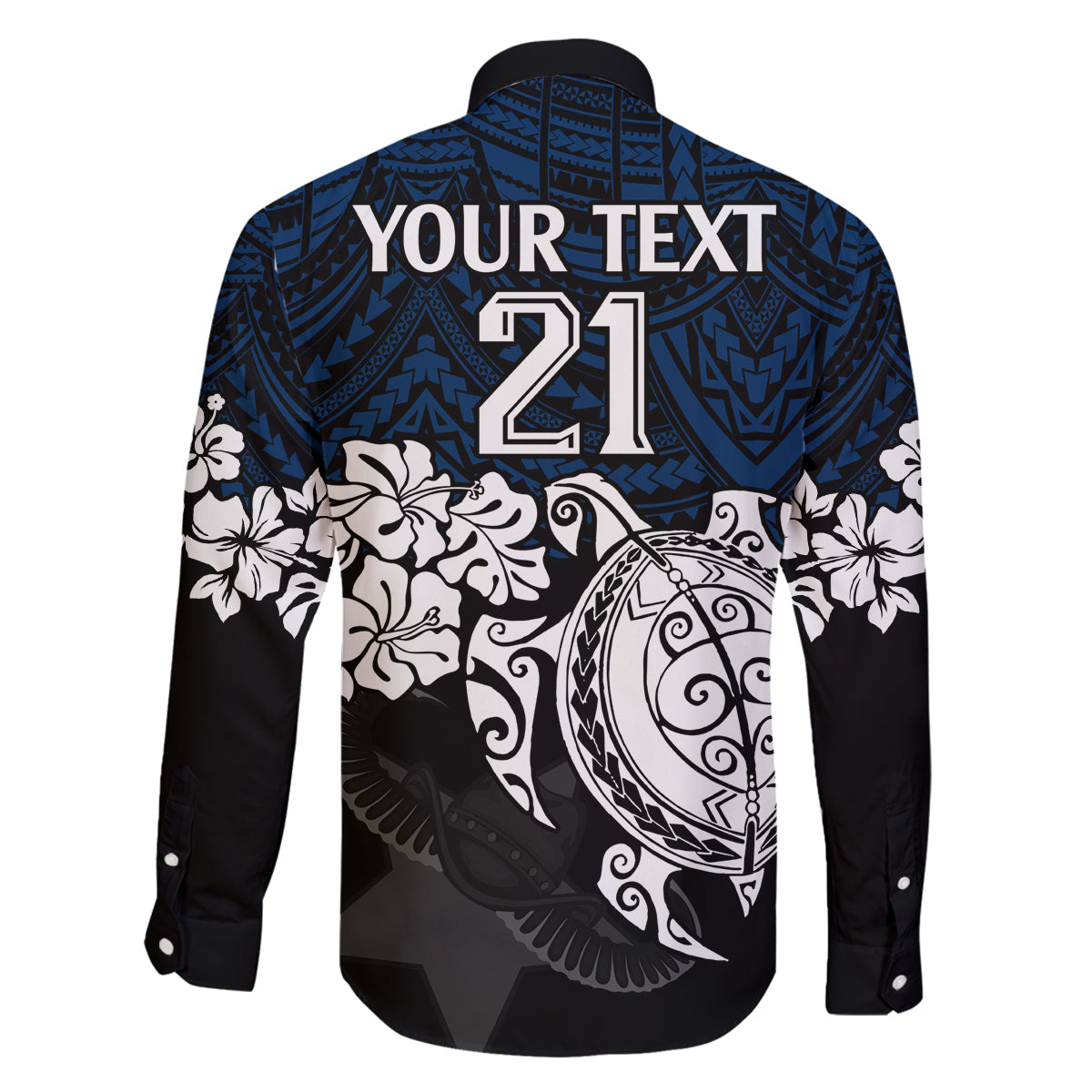 custom-cowboys-rugby-family-matching-mermaid-dress-and-hawaiian-shirt-hibiscus-and-turtle-with-polynesian-pattern