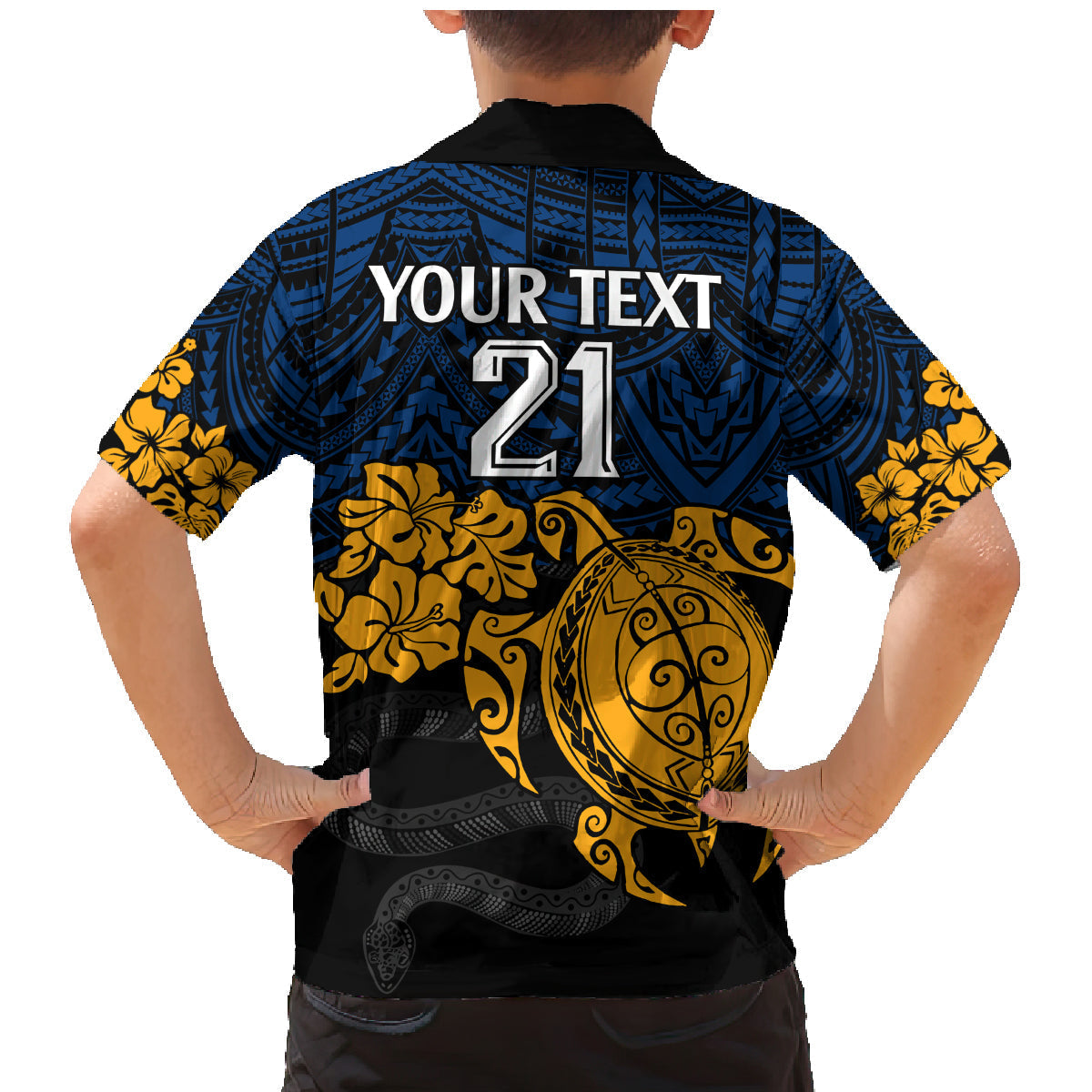 custom-parra-eels-rugby-family-matching-mermaid-dress-and-hawaiian-shirt-hibiscus-and-turtle-with-polynesian-pattern