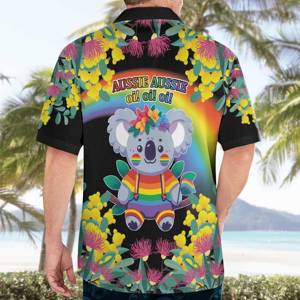 LGBTQ Koala Gay Hawaiian Shirt Aussie Koala Bear Ekoalaty - Vibe Hoodie Shop