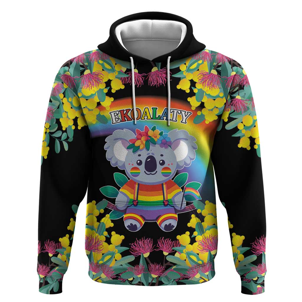 LGBTQ Koala Gay Hoodie Aussie Koala Bear Ekoalaty LT9 - Vibe Hoodie Shop