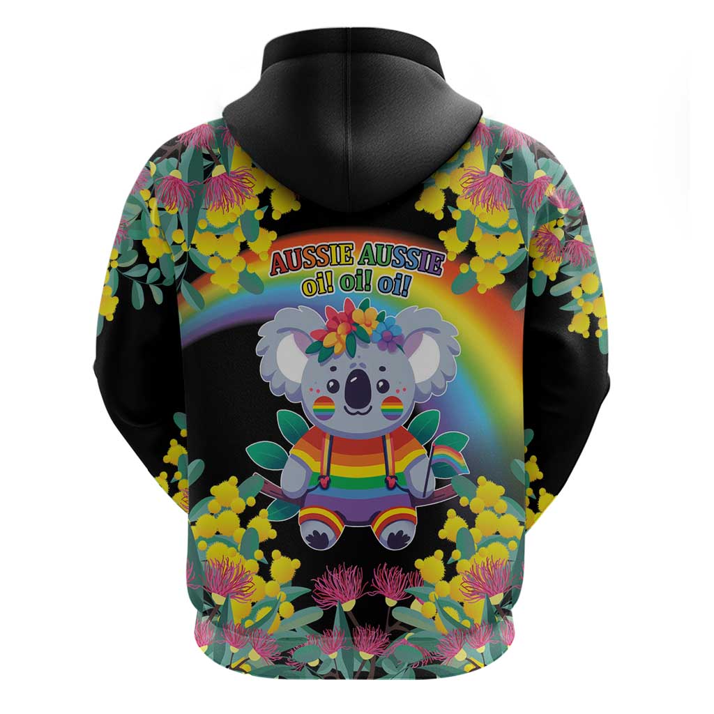 LGBTQ Koala Gay Hoodie Aussie Koala Bear Ekoalaty LT9 - Vibe Hoodie Shop