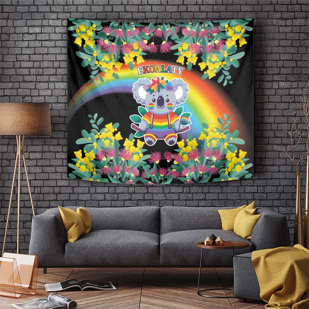 LGBTQ Koala Gay Tapestry Aussie Koala Bear Ekoalaty - Vibe Hoodie Shop
