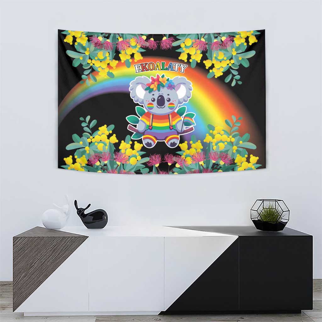 LGBTQ Koala Gay Tapestry Aussie Koala Bear Ekoalaty - Vibe Hoodie Shop