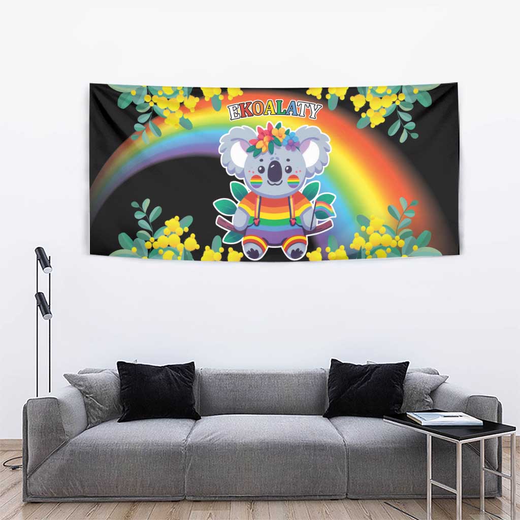 LGBTQ Koala Gay Tapestry Aussie Koala Bear Ekoalaty - Vibe Hoodie Shop