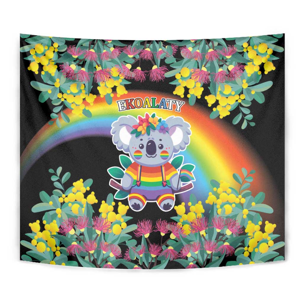 LGBTQ Koala Gay Tapestry Aussie Koala Bear Ekoalaty - Vibe Hoodie Shop
