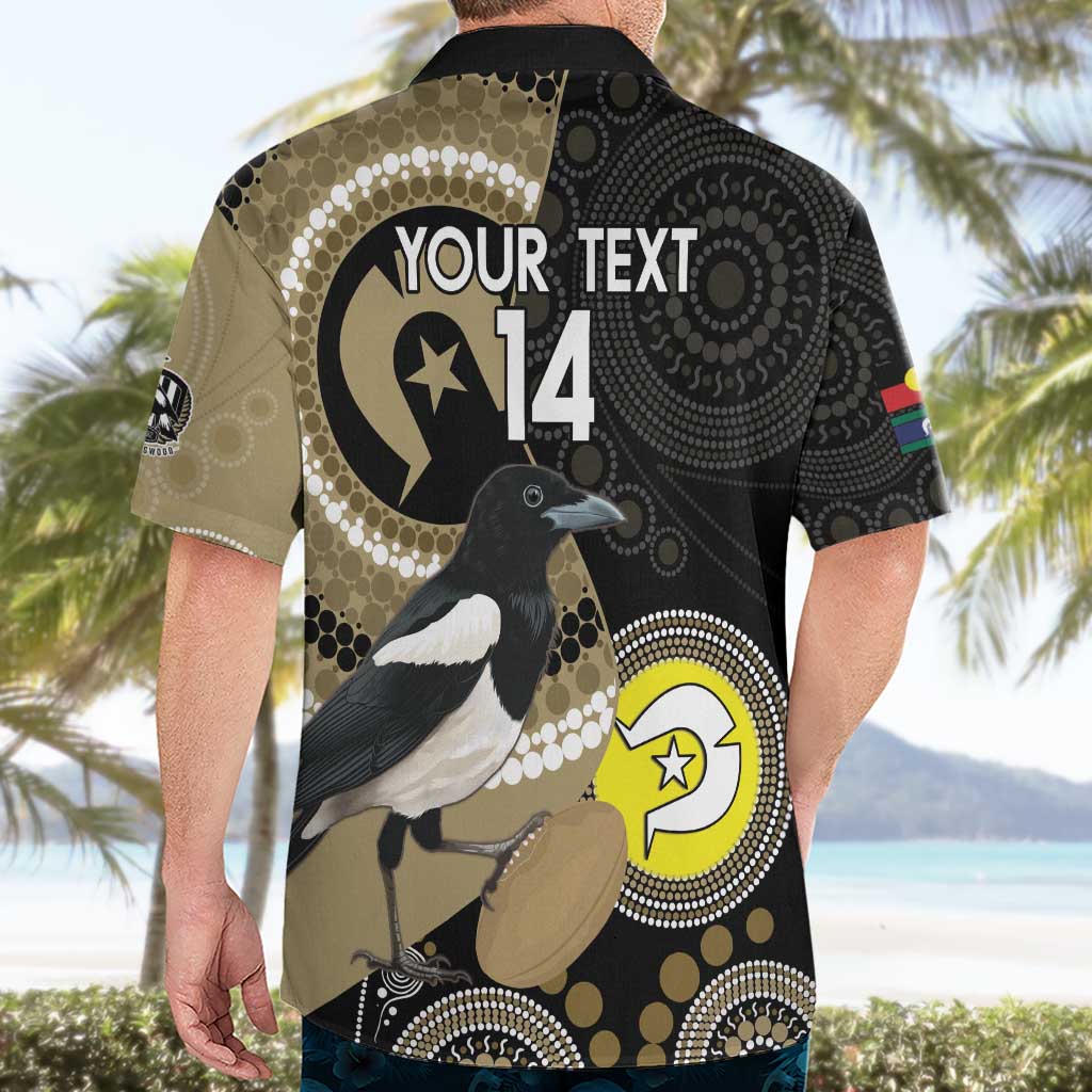 Custom AFL Collingwood NAIDOC Week Hawaiian Shirt Keep The Fire Burning Indigenous Art - Vibe Hoodie Shop