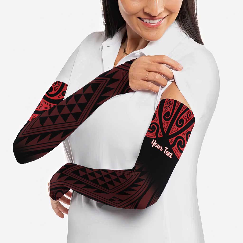 Personalised Keep Maori Wards New Zealand Arm Sleeves Stronger Together Aotearoa Taniko - Vibe Hoodie