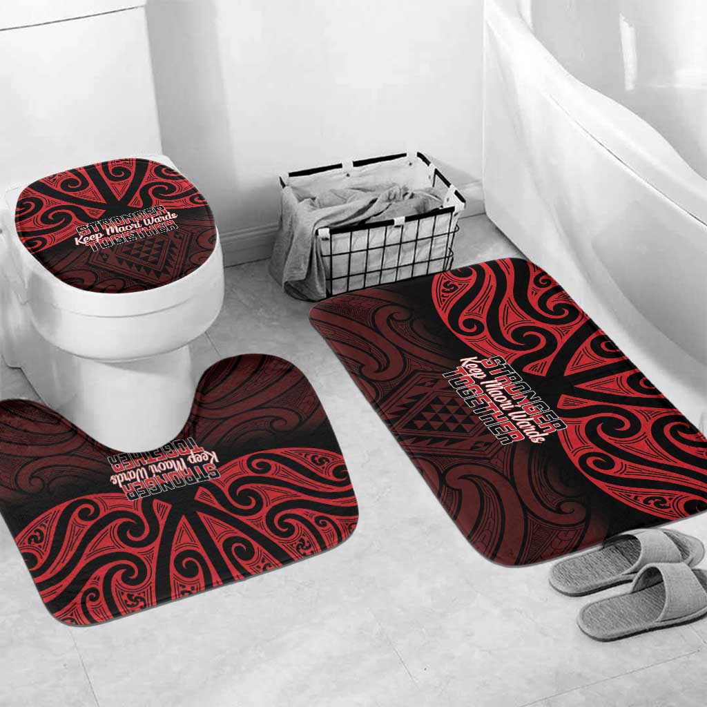 Keep Maori Wards New Zealand Bathroom Set Stronger Together Aotearoa Taniko - Vibe Hoodie