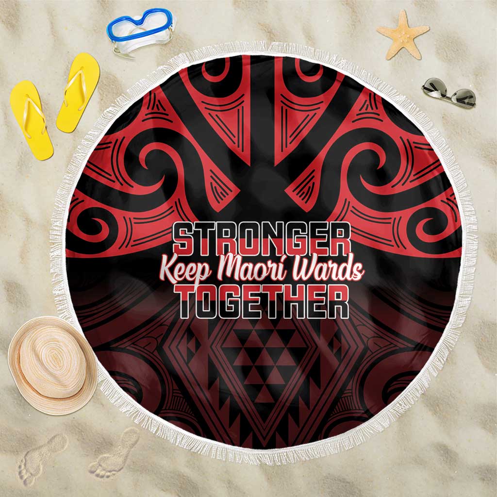 Keep Maori Wards New Zealand Beach Blanket Stronger Together Aotearoa Taniko - Vibe Hoodie