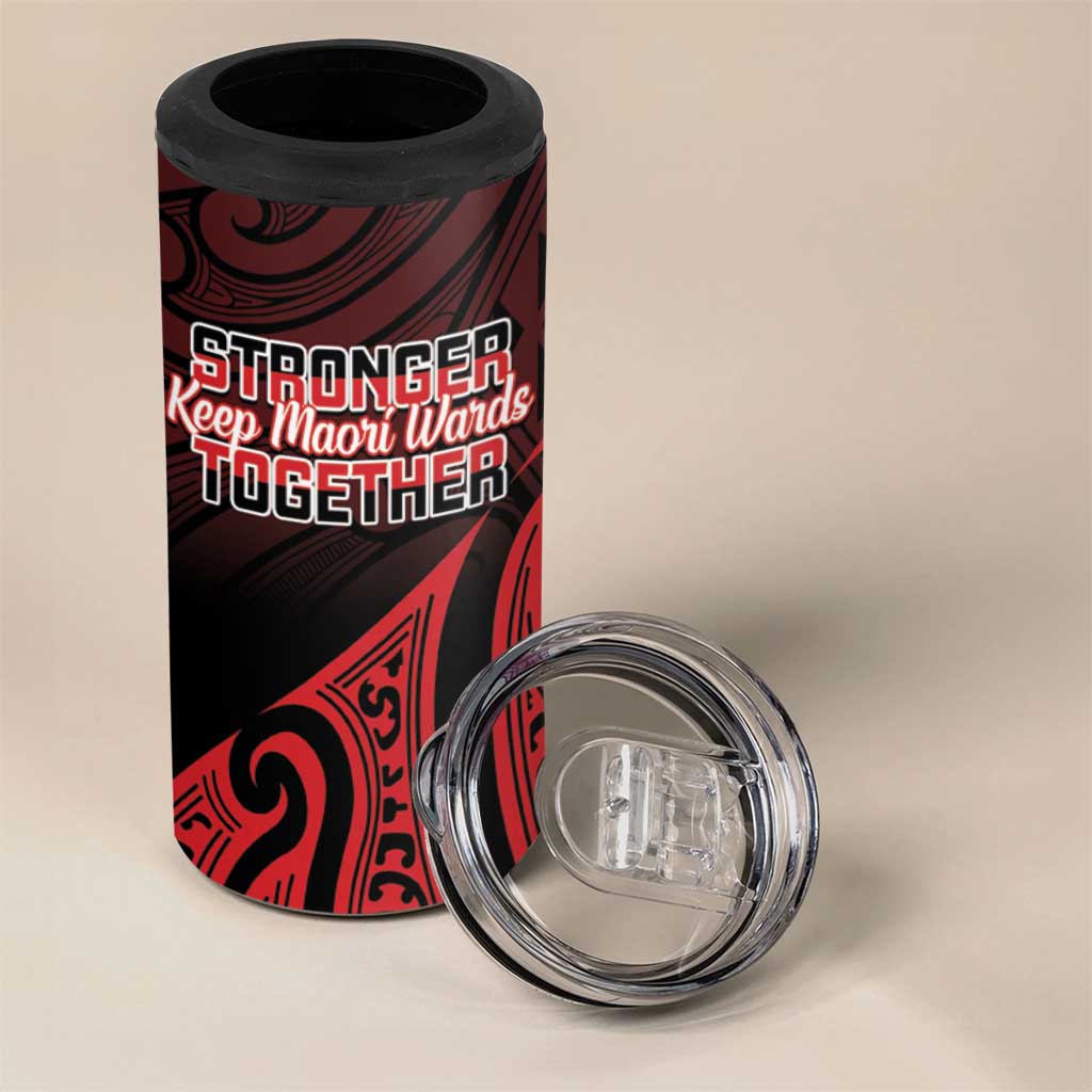 Personalised Keep Maori Wards New Zealand 4 in 1 Can Cooler Tumbler Stronger Together Aotearoa Taniko - Vibe Hoodie