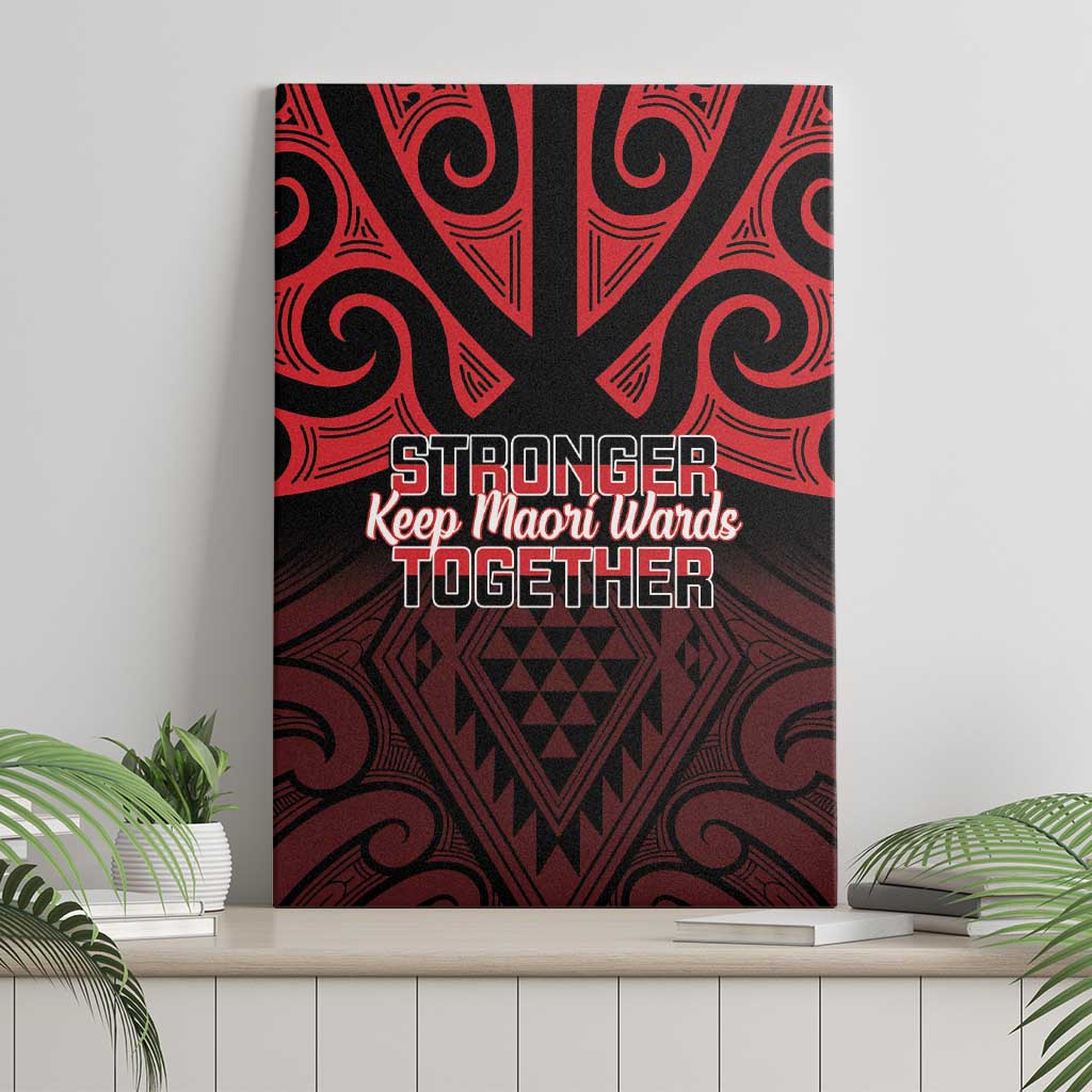 Keep Maori Wards New Zealand Canvas Wall Art Stronger Together Aotearoa Taniko - Vibe Hoodie
