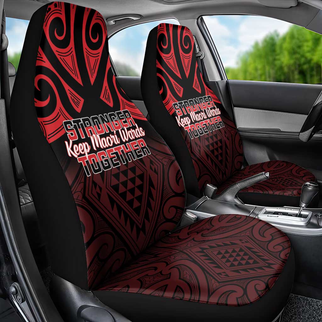 Keep Maori Wards New Zealand Car Seat Cover Stronger Together Aotearoa Taniko - Vibe Hoodie