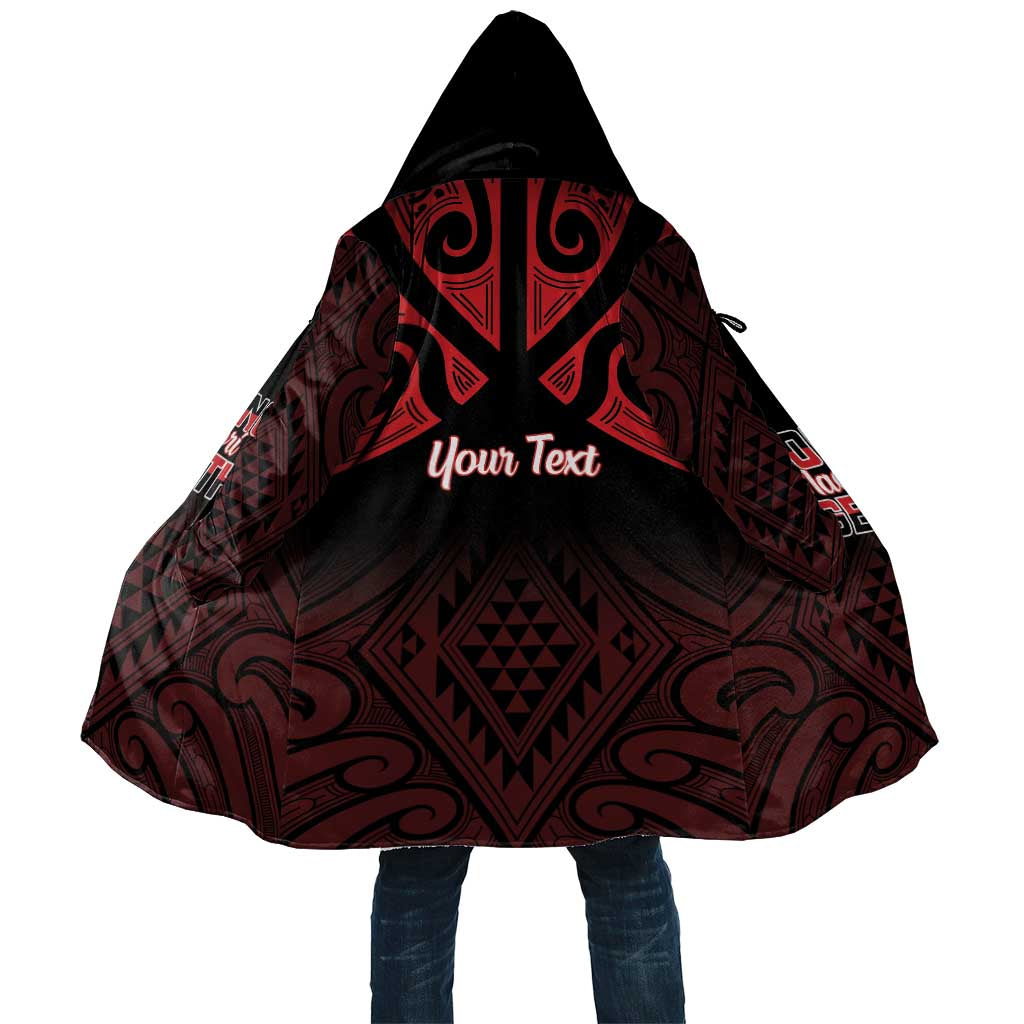 Personalised Keep Maori Wards New Zealand Cloak Stronger Together Aotearoa Taniko - Vibe Hoodie