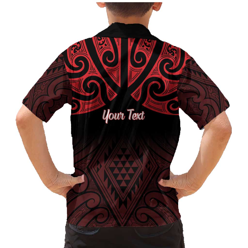 Personalised Keep Maori Wards New Zealand Family Matching Mermaid Dress and Hawaiian Shirt Stronger Together Aotearoa Taniko - Vibe Hoodie