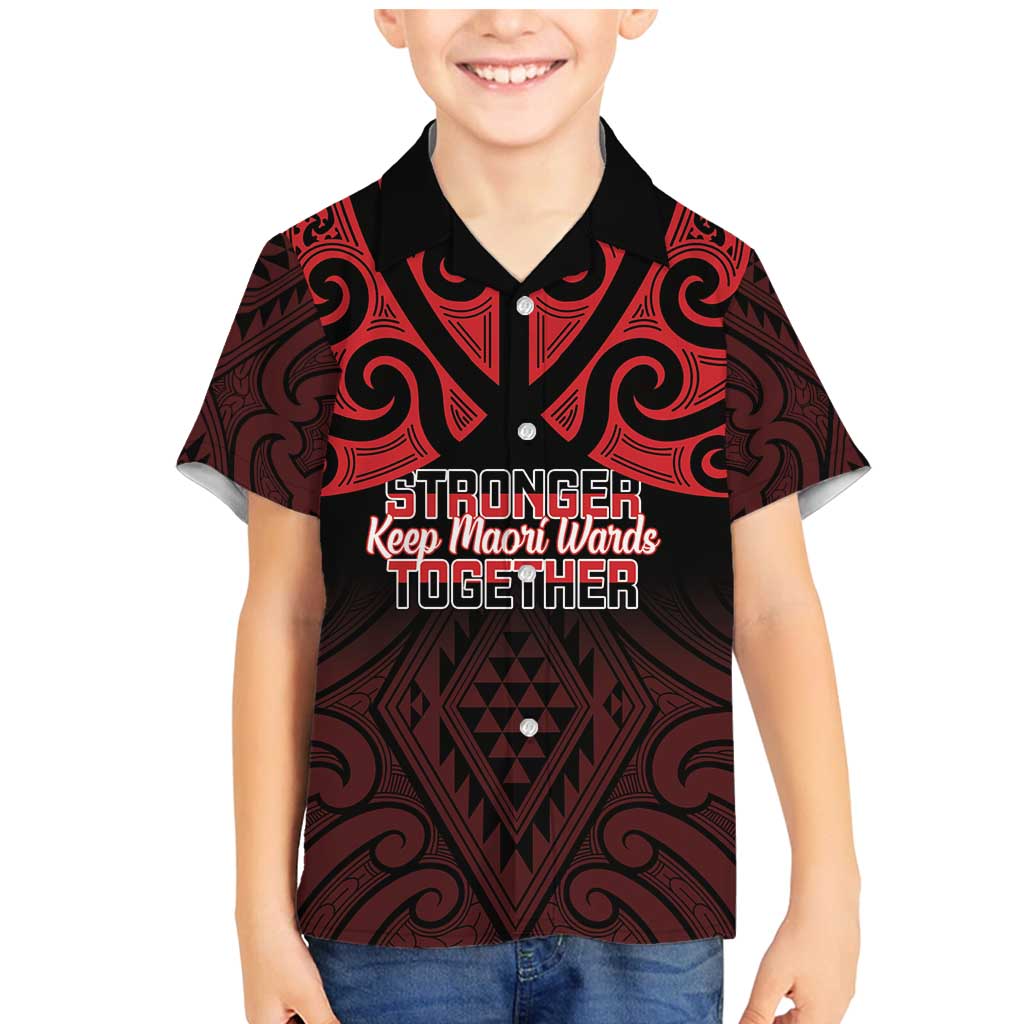 Personalised Keep Maori Wards New Zealand Family Matching Mermaid Dress and Hawaiian Shirt Stronger Together Aotearoa Taniko - Vibe Hoodie