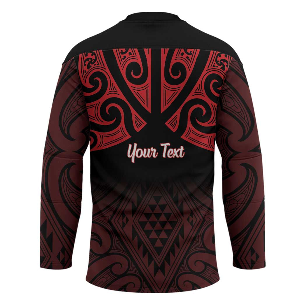Personalised Keep Maori Wards New Zealand Hockey Jersey Stronger Together Aotearoa Taniko - Vibe Hoodie