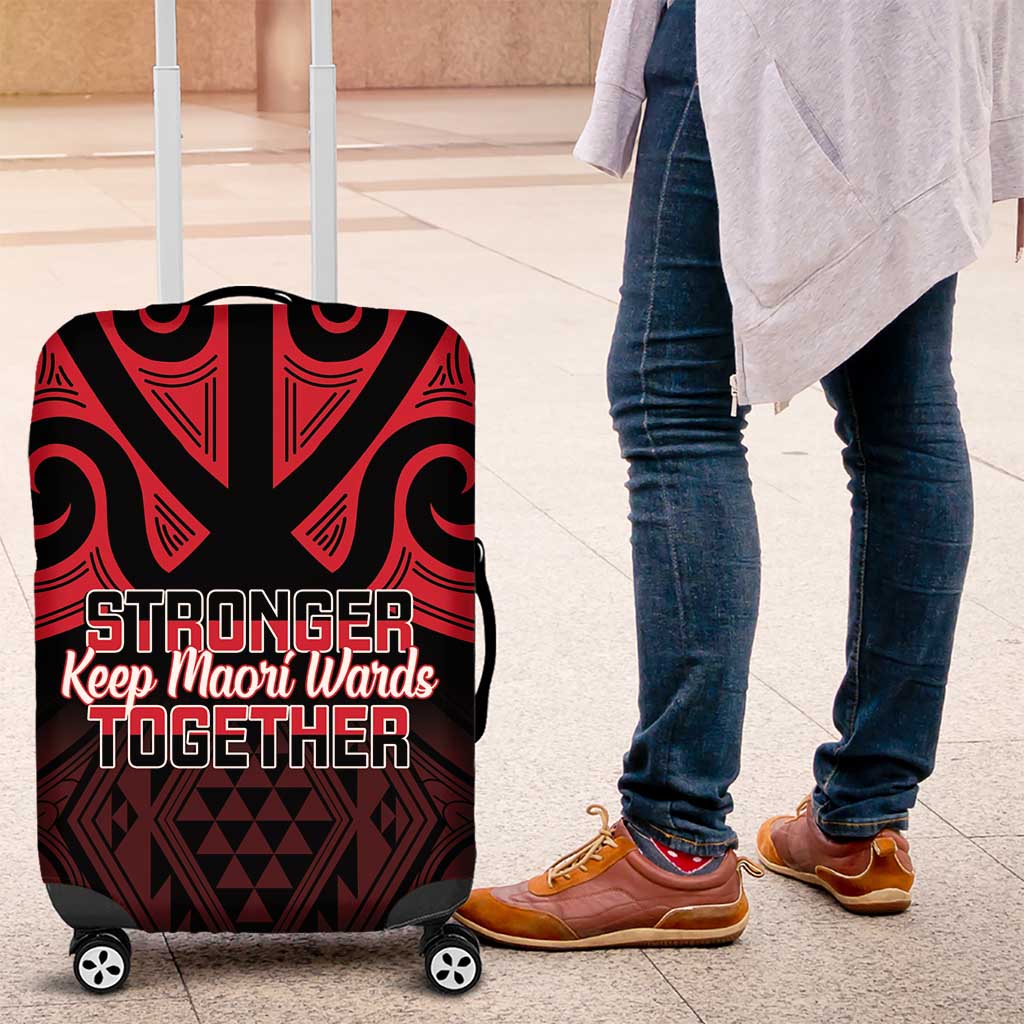 Keep Maori Wards New Zealand Luggage Cover Stronger Together Aotearoa Taniko - Vibe Hoodie