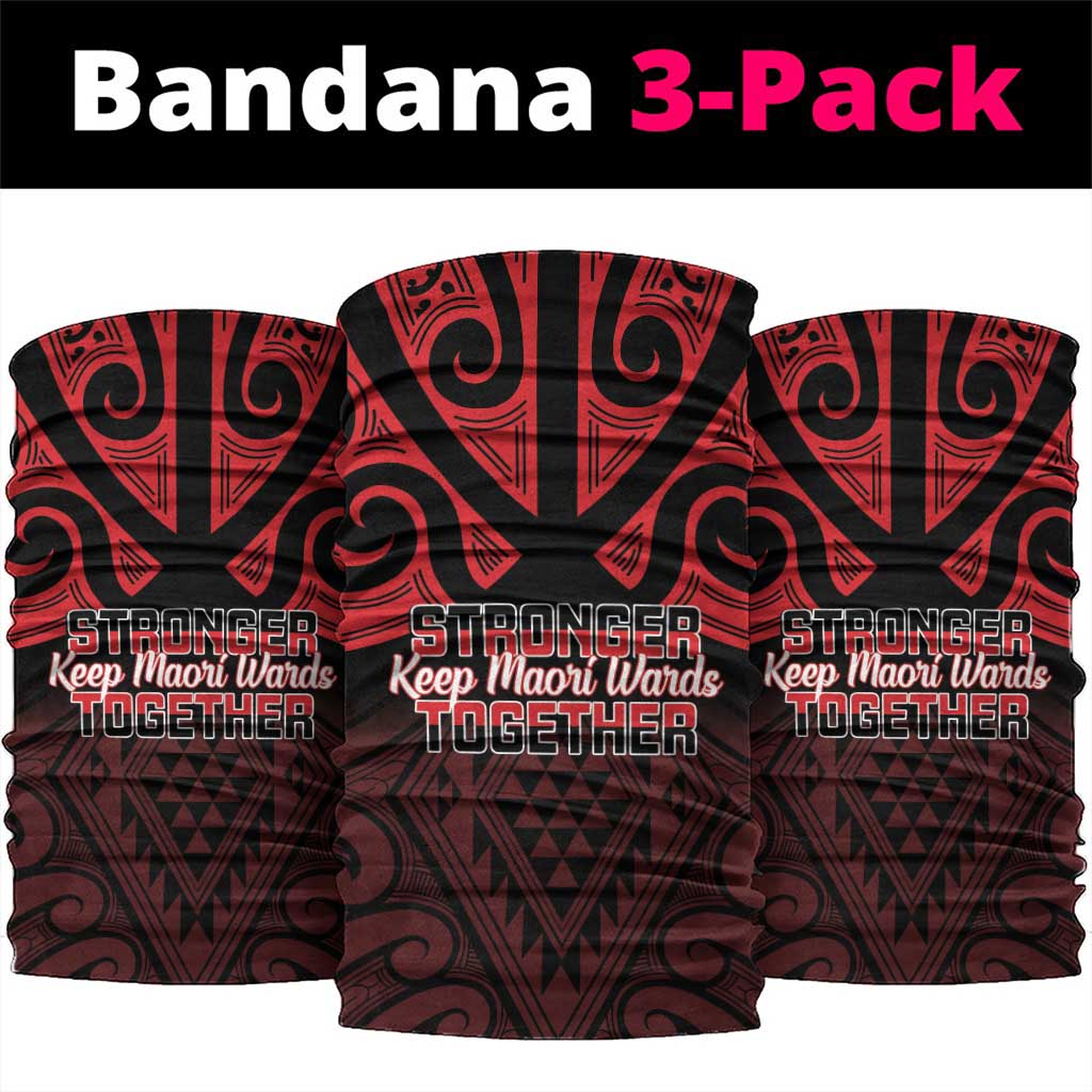 Keep Maori Wards New Zealand Neck Gaiter Stronger Together Aotearoa Taniko - Vibe Hoodie