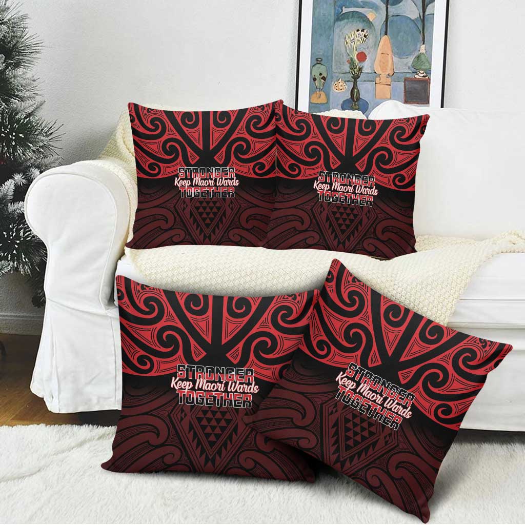 Keep Maori Wards New Zealand Pillow Cover Stronger Together Aotearoa Taniko - Vibe Hoodie
