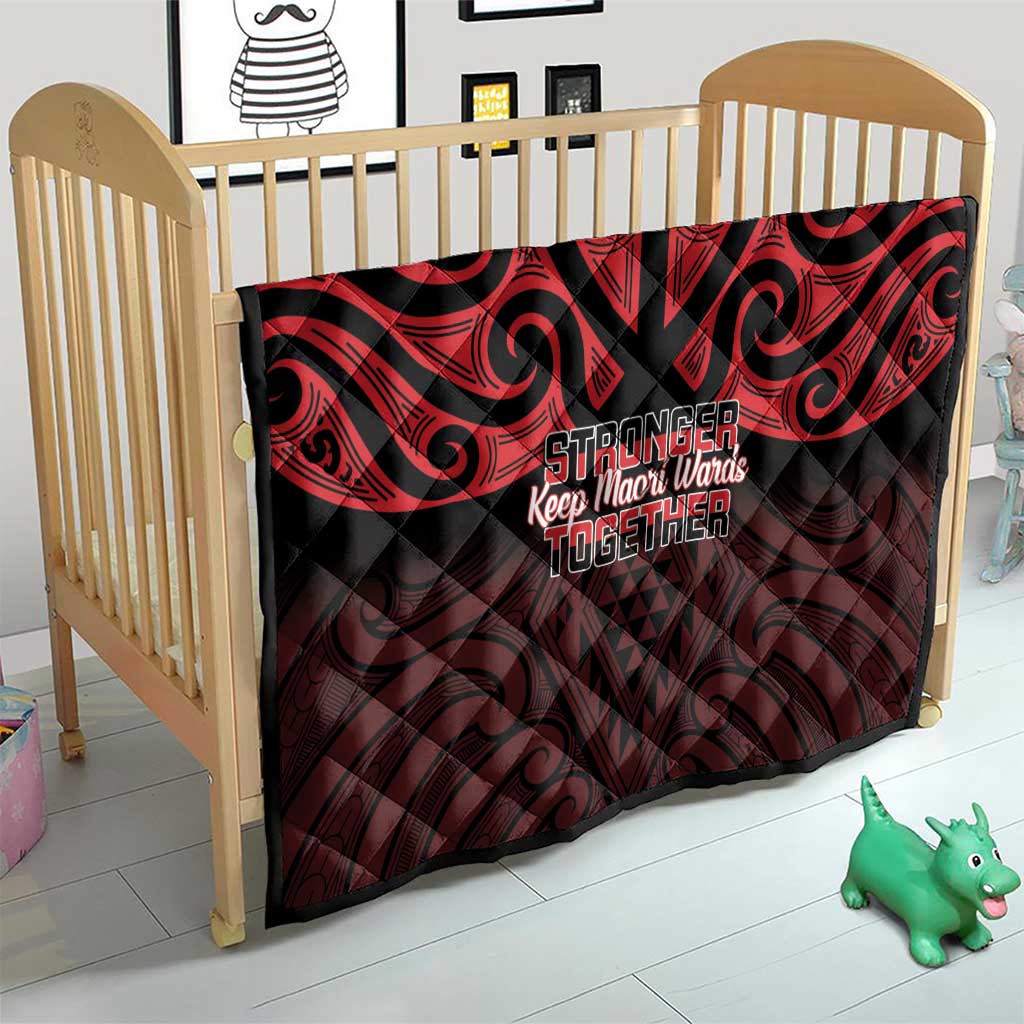 Keep Maori Wards New Zealand Quilt Stronger Together Aotearoa Taniko - Vibe Hoodie