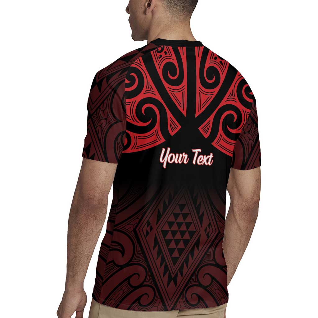 Personalised Keep Maori Wards New Zealand Rugby Jersey Stronger Together Aotearoa Taniko - Vibe Hoodie