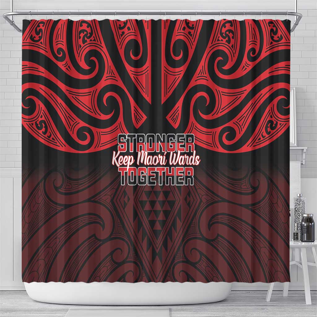 Keep Maori Wards New Zealand Shower Curtain Stronger Together Aotearoa Taniko - Vibe Hoodie