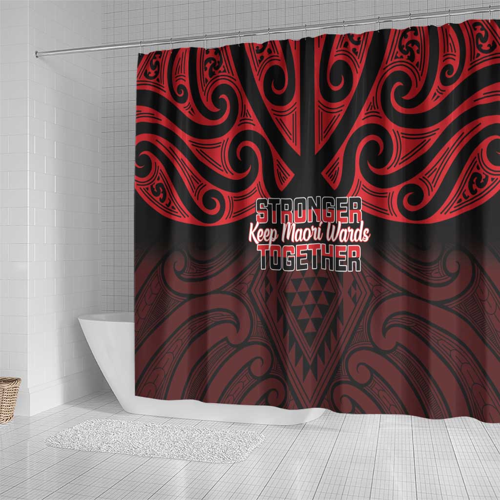 Keep Maori Wards New Zealand Shower Curtain Stronger Together Aotearoa Taniko - Vibe Hoodie