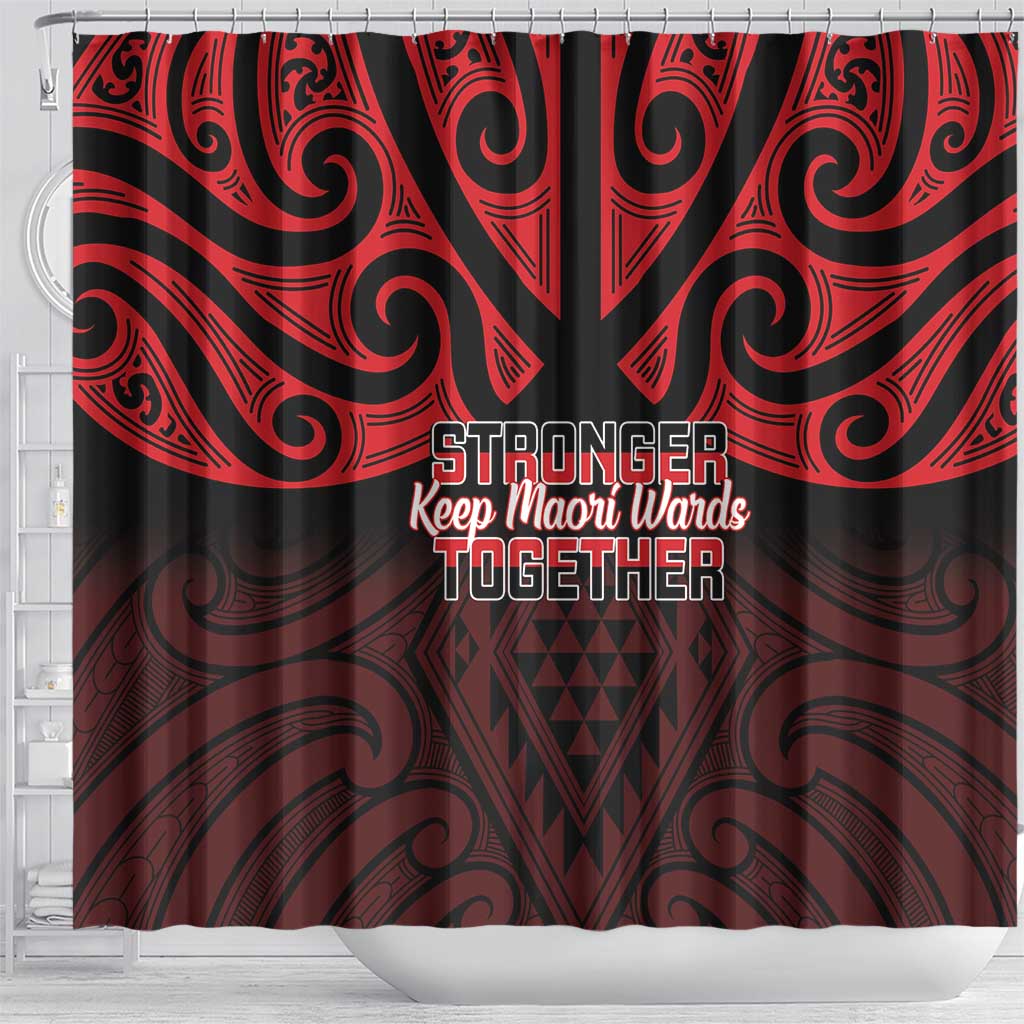 Keep Maori Wards New Zealand Shower Curtain Stronger Together Aotearoa Taniko - Vibe Hoodie