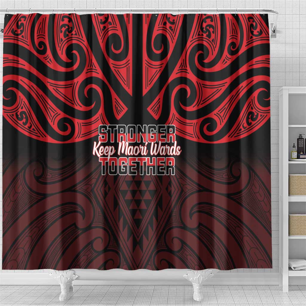 Keep Maori Wards New Zealand Shower Curtain Stronger Together Aotearoa Taniko - Vibe Hoodie
