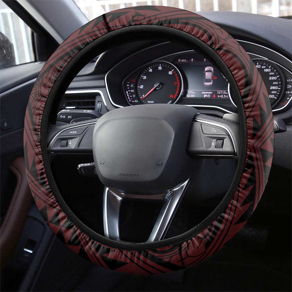 Keep Maori Wards New Zealand Steering Wheel Cover Stronger Together Aotearoa Taniko - Vibe Hoodie
