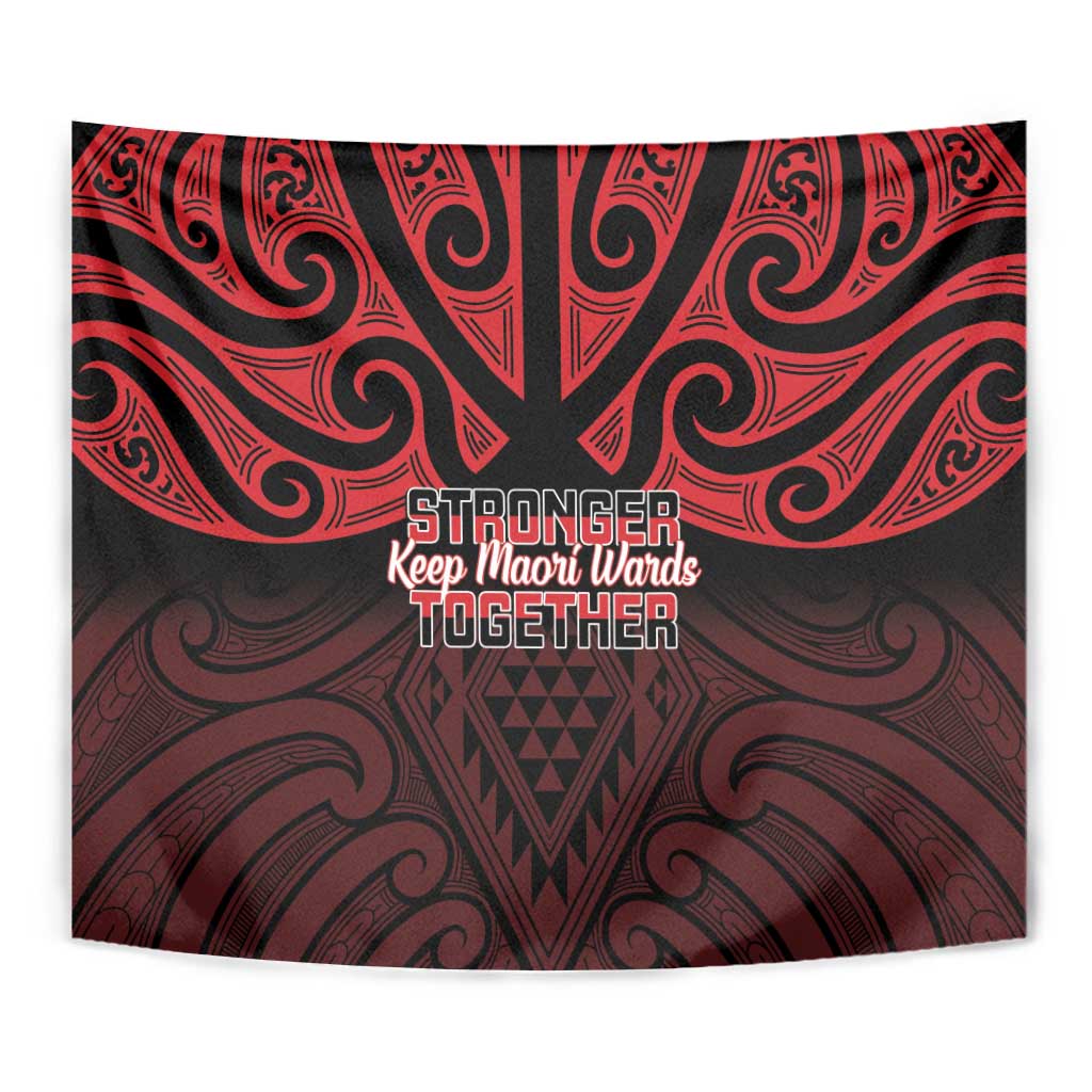 Keep Maori Wards New Zealand Tapestry Stronger Together Aotearoa Taniko - Vibe Hoodie