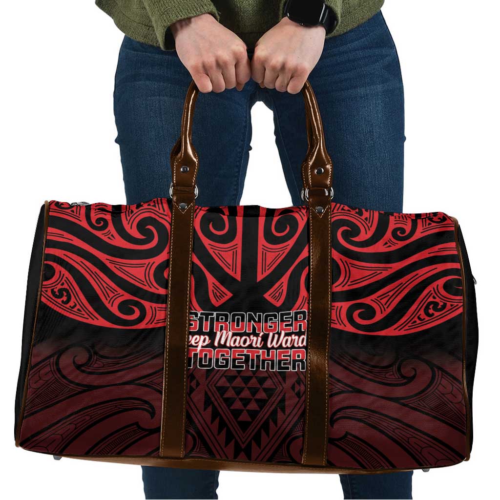 Keep Maori Wards New Zealand Travel Bag Stronger Together Aotearoa Taniko - Vibe Hoodie