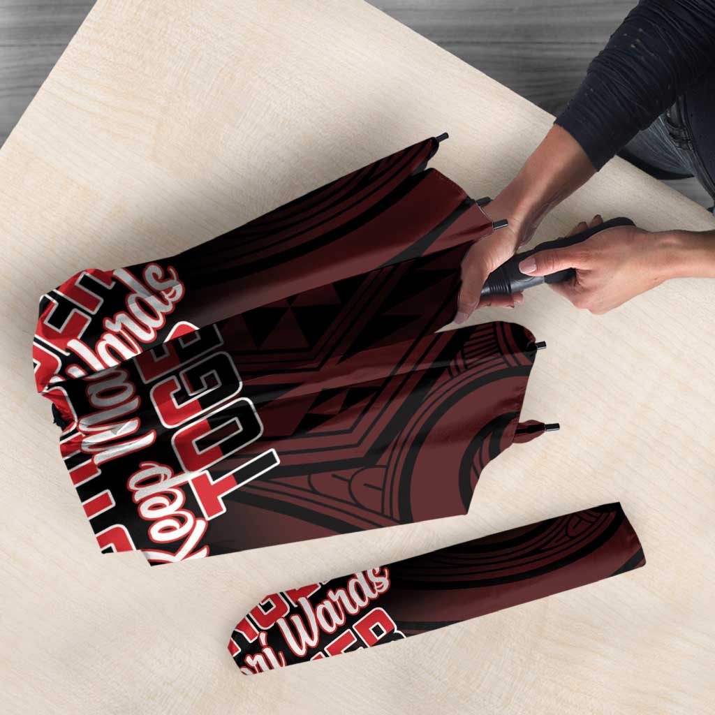 Keep Maori Wards New Zealand Umbrella Stronger Together Aotearoa Taniko - Vibe Hoodie