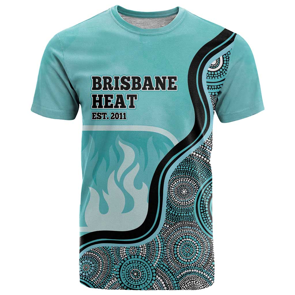 Custom Brisbane Heat T Shirt Indigenous Art - Grunge Style - Vibe Hoodie Shop