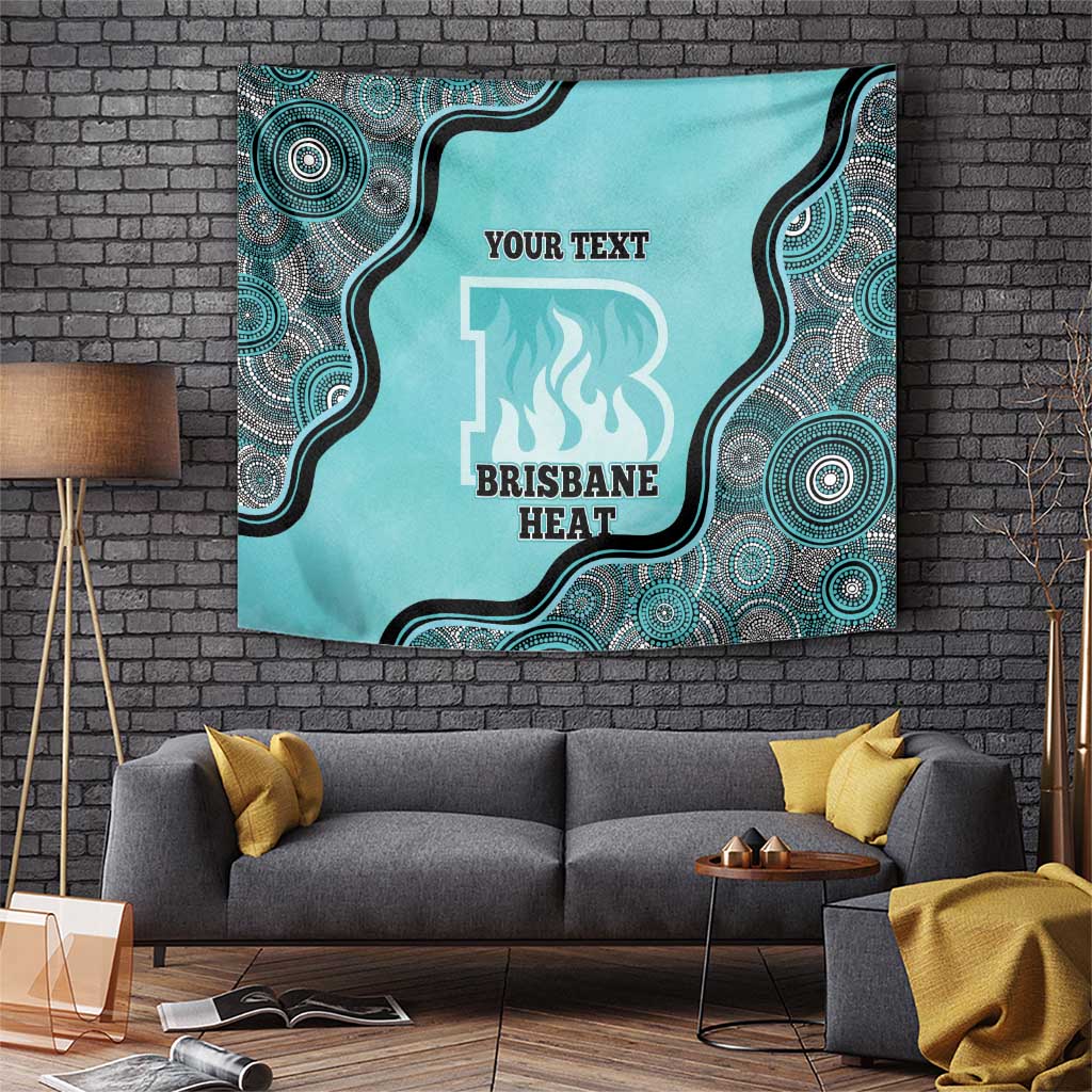 Custom Brisbane Heat Tapestry Indigenous Art - Grunge Style - Vibe Hoodie Shop