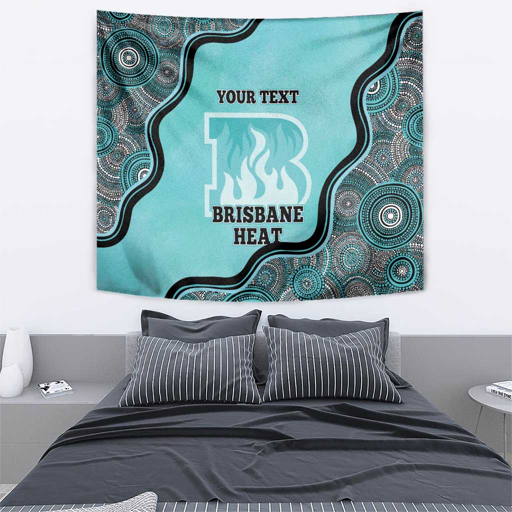 Custom Brisbane Heat Tapestry Indigenous Art - Grunge Style - Vibe Hoodie Shop