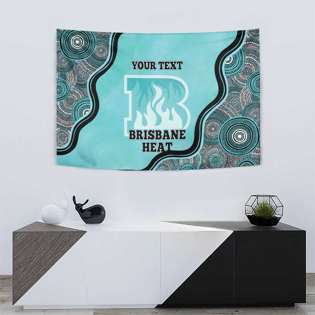 Custom Brisbane Heat Tapestry Indigenous Art - Grunge Style - Vibe Hoodie Shop