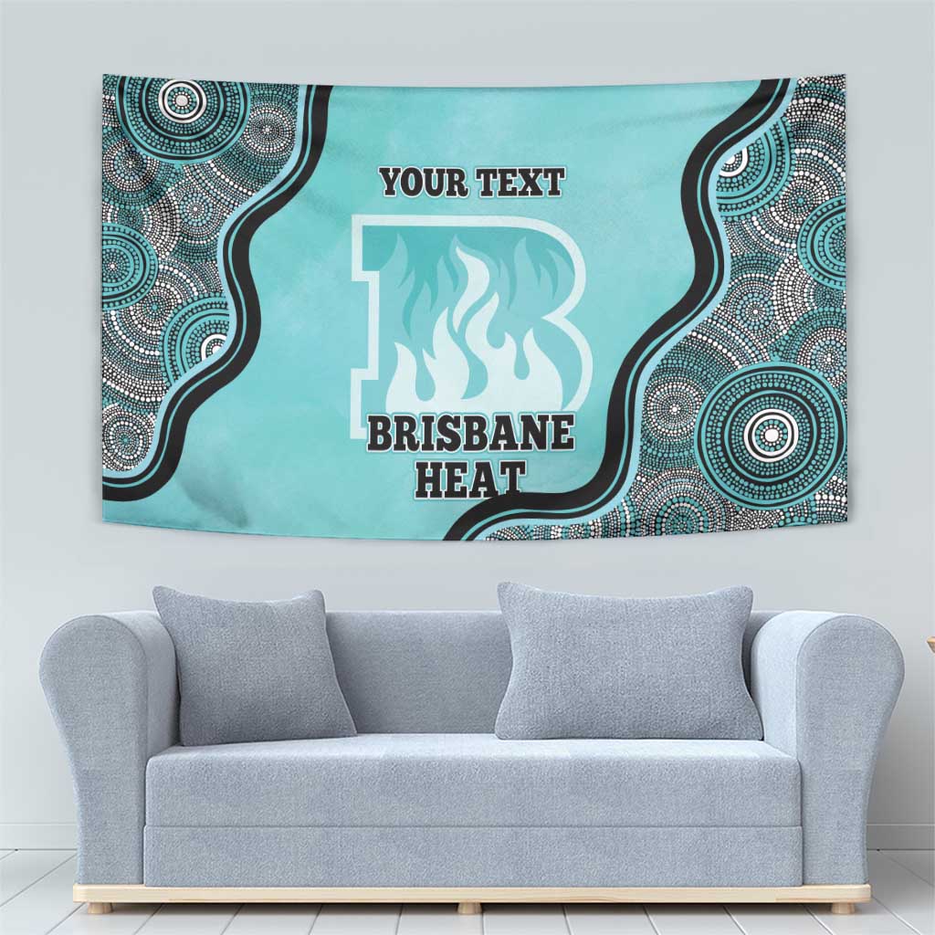 Custom Brisbane Heat Tapestry Indigenous Art - Grunge Style - Vibe Hoodie Shop