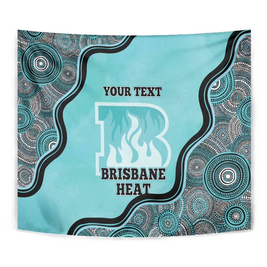 Custom Brisbane Heat Tapestry Indigenous Art - Grunge Style - Vibe Hoodie Shop