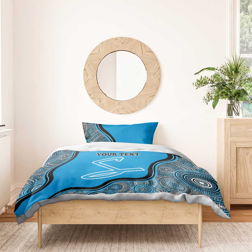 Custom Adelaide Strikers Bedding Set Indigenous Art - Grunge Style - Vibe Hoodie Shop